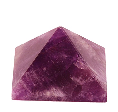 Pyramide en améthyste naturelle Purpledip pour feng shui et énergie positive