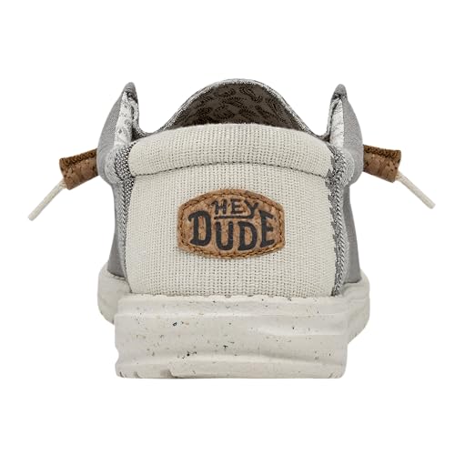 Image of HEYDUDE Men's Wally Linen | Men's Loafers | Men's Slip On Shoes | Comfortable & Light-Weight