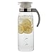 Hario"Slim" Refrigerator Water Bottle, 1400ml, White