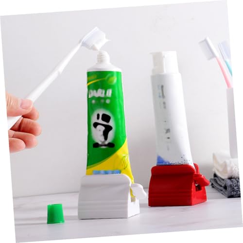 Exprimidor de pasta de dientes POPETPOP de plastico ABS premium con soporte pesado multifuncion 7