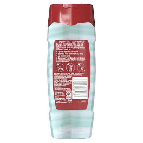 Old Spice Moisturizing Body Wash for Men, Hydro Wash, 2-in-1 Long Lasting Scent & Powerful Hydration to Fight Dry Skin, 24/7 Shower Fresh, Pure Sport Plus Scent, 16 oz - image 8