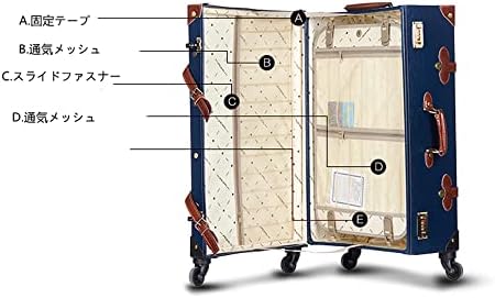 Amazon | [guawazi] トランクケース キャリーバッグ 革 手作り