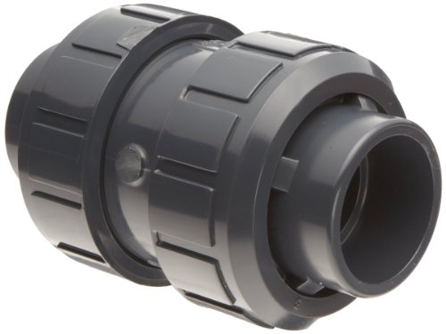 Asahi America True Union PVC Check Valve, EPDM Seat, 2