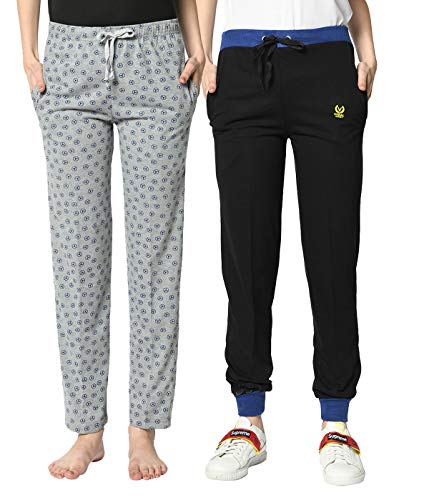Image of Mack Jonney Regular Fit Women Trackpants(Pack of 2-MACK632684)