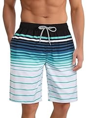 Black & Teal Stripes