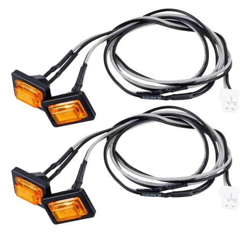 Progettato per simulare l'aspetto delle luci di direzione reali e dare autenticità alla tua auto RC.