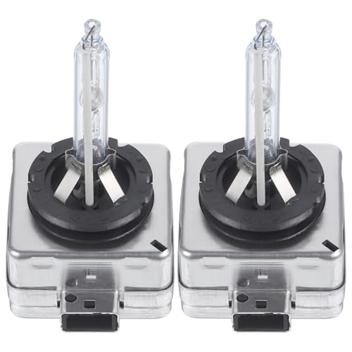 Luxshiny Lampadina a Scarica Di Gas Allo Xeno Per Fari Auto Super Luminosi Lampade a Scarica Di Gas Per Fari Allo Xeno Illuminazione Stradale Luminosa e Uniforme Protezione Da Inversione Di