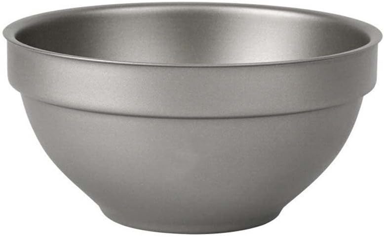 1PC Pure Titanium Bowl 500ML, Double-layer Insulated Portable Tableware Suitable For Outdoor Camping