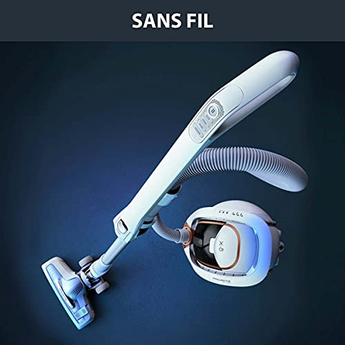 Rowenta X-Ô 160 Aspirateur sans fil, Haute puissance d’aspiration jusqu’à 230 AW, Jusqu’à 2h40 d’autonomie, 2 batteries longue durée amovibles, Maniabilité infinie, Ultra silencieux 69 dB(A) IX7777EA - Image 3