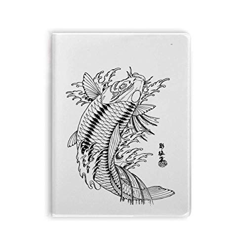 Journal intime poissons : carnet souple océan pour écrire vos pensées