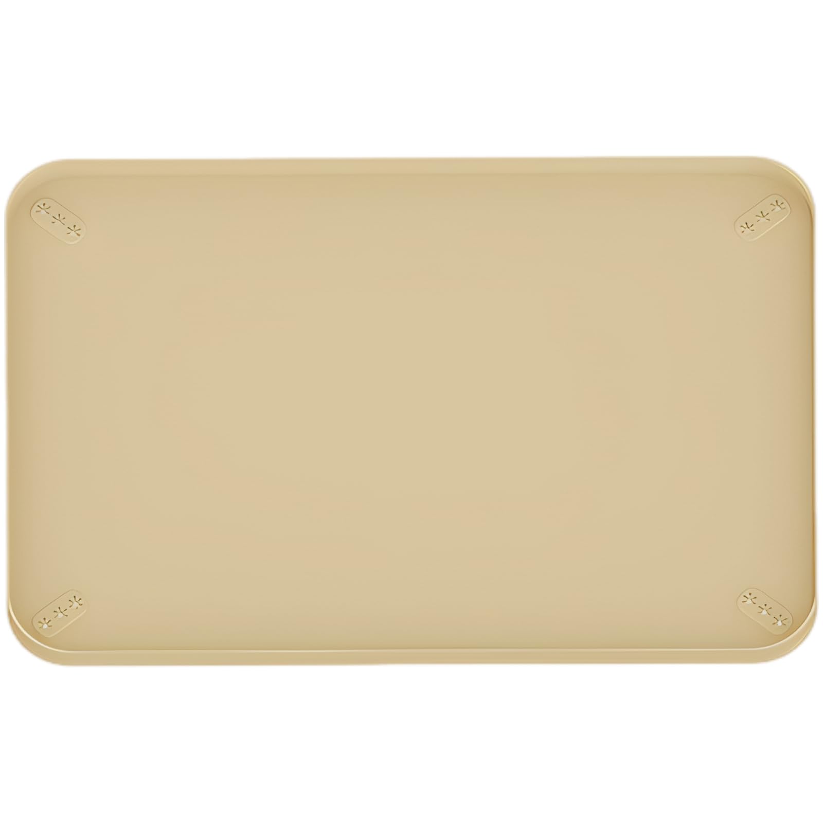 Tapis urinaire en Silicone pour Animaux, Beige, Plateau de Dressage réutilisable antidérapant pour Chiens et Chats, Absorbant Les odeurs, Bord relevé étanche, protège-Sol Lavable