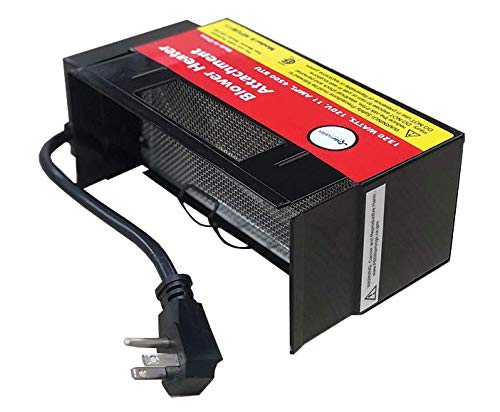 Airmaster Electric Heater Attachment, angled view showing power cord