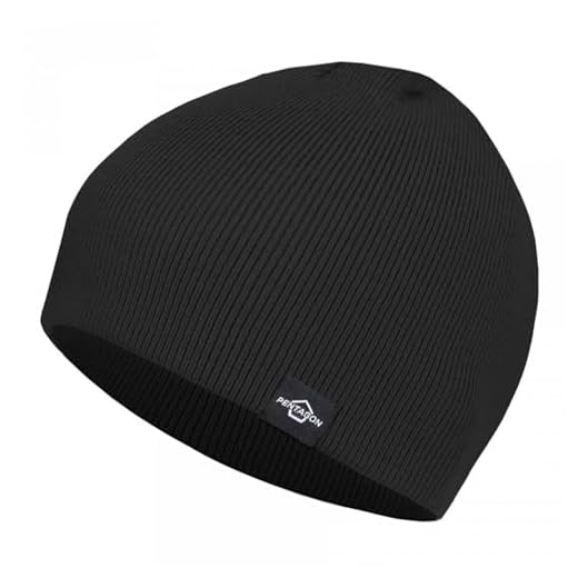 Militar Pentagone Koris Watch Cap Bonnet tactique en laine mélangée Taille unique, Noir , Taille unique