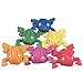 Marvel Constructive Playthings Multi-Colored Frog Bean Bags for Tossing, Juggling, Classroom, Weighted Bean Bags for Kids (Set of 6)