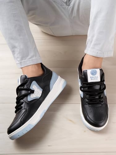 Image of Bacca Bucci Men Leather Sneaker Shoes