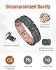 Jecanori 3X Lymph Drainage Copper Magnetic Bracelet for Men, Copper Bracelet with 57pcs Ultra Strength Magnets(3500 Gauss). Adjustable Wristband Brazaletes with Removal Tool&Jewelry Gift Box #3