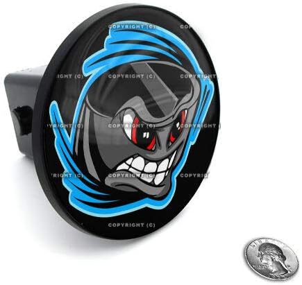 2" Tow Hitch Receiver Plug Cover Insert for SUV's & Trucks - Hockey Skull Style-9856-6721