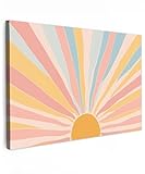 IMPRESSION DE HAUTE QUALITÉ: Découvrez une qualité d'image impressionnante avec nos impression sur toile. La qualité d'impression supérieure et les couleurs riches sont imprimées sur toute la surface de nos tableau decoration murale salon.