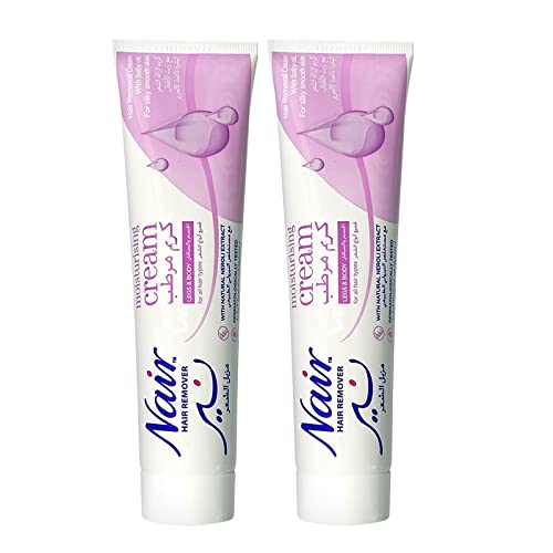 Nair Tube Hair Remover Moisturising Cream for Silky and Smooth Skin for all Hair Types, 110 gm, Pack of 2 (B09NXY72XG) Amazon Price History, Amazon Price Tracker