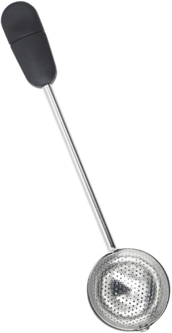 Tea Infuser with Handle Stainless Steel Twisting Filter for Herbs