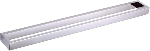 Miniatura 10 de GERZWY Barra de toalla de baño de acero inoxidable SUS 304, color negro mate, 30 pulgadas, estilo moderno, montaje en pared