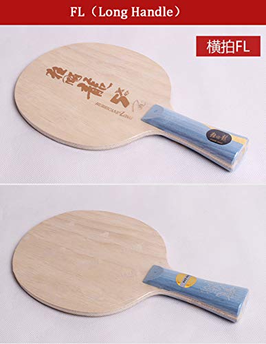 Kepitc Lâmina de raquete de tênis de mesa DHS Hurricane Long 5X para raquete de pingue-pongue DIY co