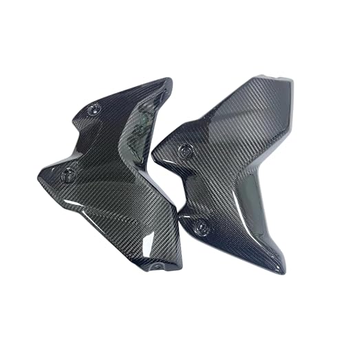 Panneau latéral carbone BMW R1250GS : protection radiateur moto haute résistance aux chocs