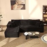 No requiere montaje: ¡dile adiós a las complicadas montajas! El sofá cama de 272 cm de ancho viene totalmente montado, sin herramientas, sin complicaciones. Simplemente desembalar y relajarse mientras transforma instantáneamente su habitación en un oasis acogedor y elegante. El ligero golpe en las almohadas acelera el relleno completo y el rebote. Disfruta de una experiencia de comodidad verdaderamente libre de estrés y sin complicaciones