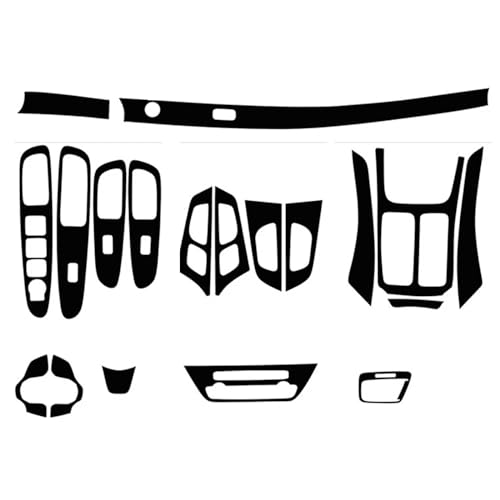 Autocollant de moulage de changement de couleur de console centrale Kia K4 3D