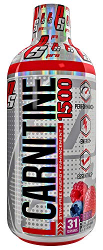 ProSupps L-Carnitine 1500 Liquid Fat Burner, Stimulant Free Metabolic Enhancer, 31 Servings