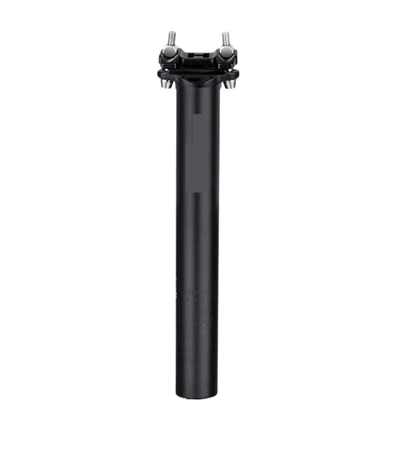 Tija Telescopica MTB Tubo de sillín de bicicleta, bicicleta de montaña de carretera, aleación de aluminio, tija de sillín de bicicleta de doble clavo extendida, piezas de bicicleta(Black 31.6x280mm)