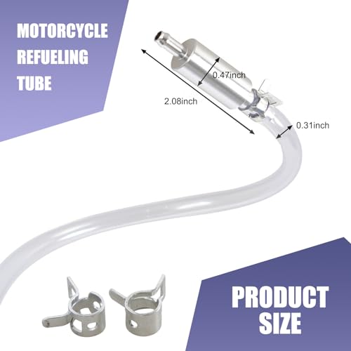 Jewkot 1 PC Car Brake Exhaust Hose, Hydraulic Brake Bleeder Tool One-way Check Valve Suction Pipe, Auto Brake Hydraulic Safety System Accessories, Compatible with Most Cars, Motorcycles (White)