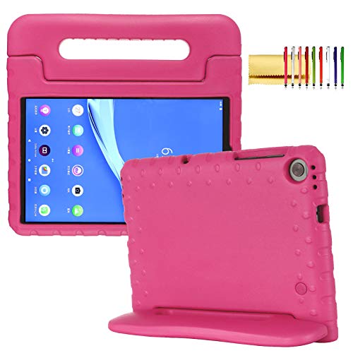 �L�b�Y�P�[�X Lenovo Tab M10 Plus 10.3 2020�p Techcircle �n���h���X�^���h���C�g EVA�t�H�[���o���p�[ �ی� ���ȗ����ی� �q���Ɉ��S�ȃJ�o�[ �ϏՌ��P�[�X Lenovo Tab M10 FHD Plus TB-