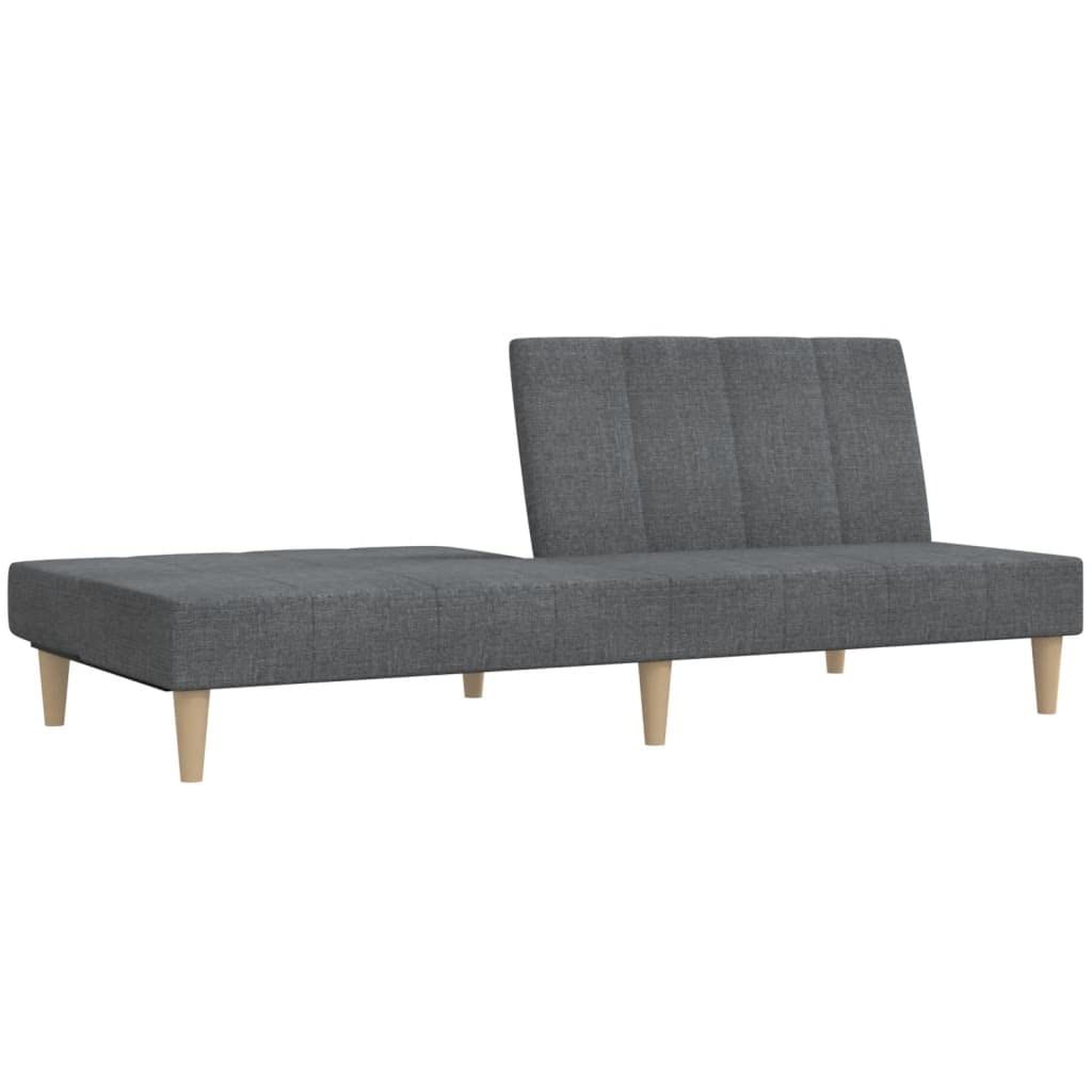 Divano Letto a 2 Posti Grigio Chiaro in Tessuto,Divano da Soggiorno,Divano di Design Moderno,Divano Letto 2 Posti Economico-375865