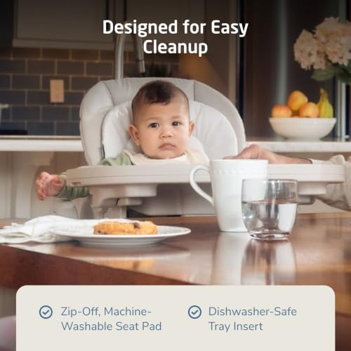 Maxi-Cosi Minla 6-in-1 Convertible Baby High Chair - Classic Graphite - image 9