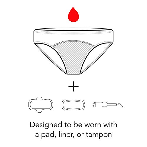 Anna & Eric 4 Pack Teen Girls Protective Panties Leak Proof Underwear Heavy Flow Women Postpartum Briefs3