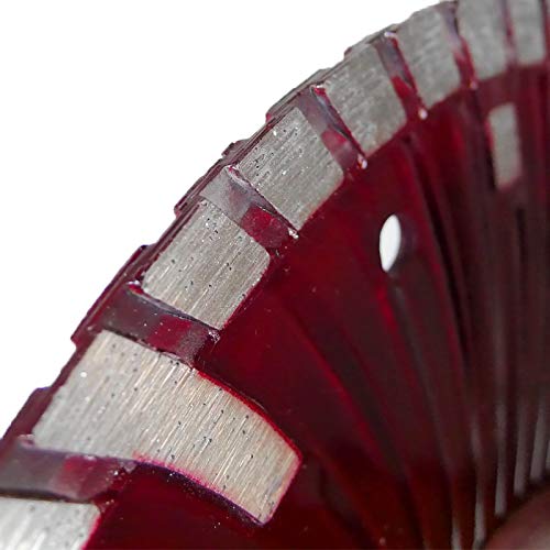 Profesional de corte de diamante Granit Turbo C, 230 mm, duro de meteorito, de hormigón, de corte