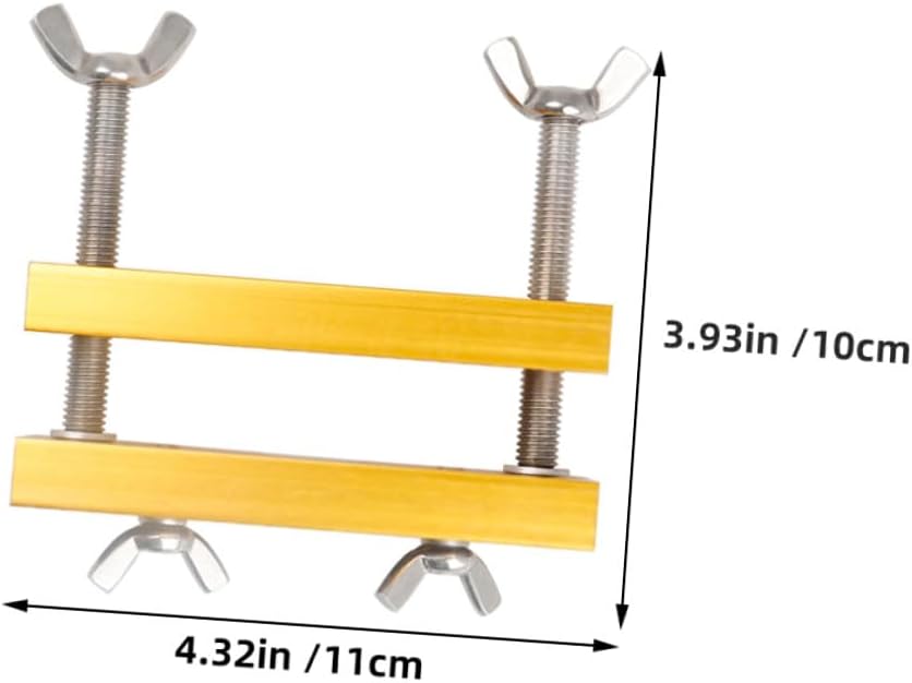 HANABASS 2pcs Trumpet Mouthpiece Puller Tool Brass Mouthpiece Remover Accessory Small Replacement Tool for Trumpet Trombone Musical Instrument Repair