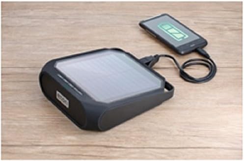 Eton Rugged Rukus Solar-powered, Bluetooth, smartphone-charging speaker, Green, NRKS200GR