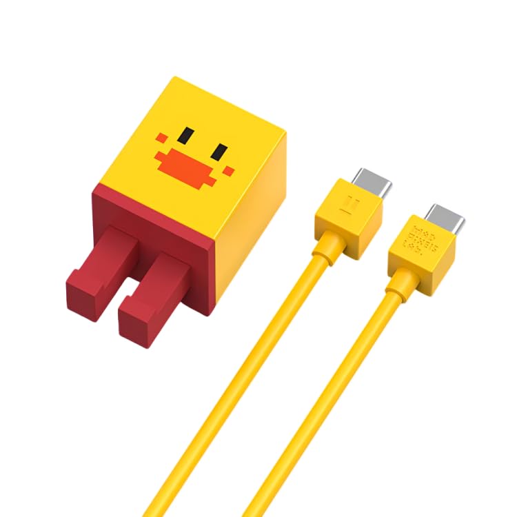 Mf!sh Mad Pixels Lab Wall 20W with Cable C to I Phone - Yellow