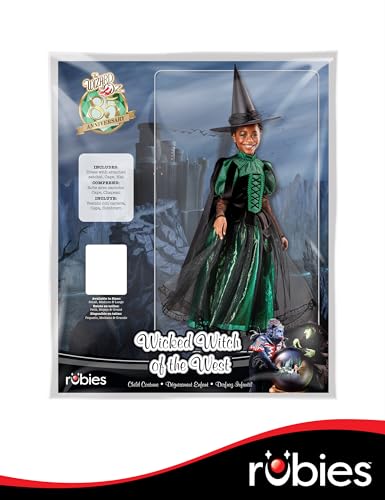 Disfraz Bruja Malvada de Oz para Niñas Talla M miniatura 6