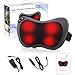 GAXEZO APXPF Shiatsu Neck and Back Massager with Heat - Deep Tissue Massage Pillow for Neck, Back & Shoulders Pain Relief, Ergonomic Design Electric Massager for Home, Car, Office Use, Gray