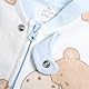 chico Baby - Jungen Overall mit Frontöffnung Bottone, Bianco, 1M