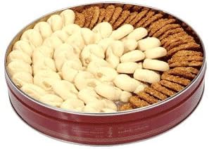 Zalatimo Ghriebeh (Butter Cookies) & Barazik (Sesame Snaps)
