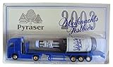 Pyraser Landbrauerei Nr.12 - Weihnachts Festbier - MB Actros - Sattelzug mit Flasche