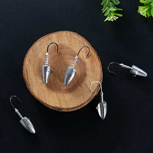 [青嵐ルアー]シーバス ルアー ジグヘッド 7g 10g 12g セット ジグヘッド ワインドヘッド ジグヘッド ダート ジグヘッド ヒラメ 青物 BKKフック採用 4枚目