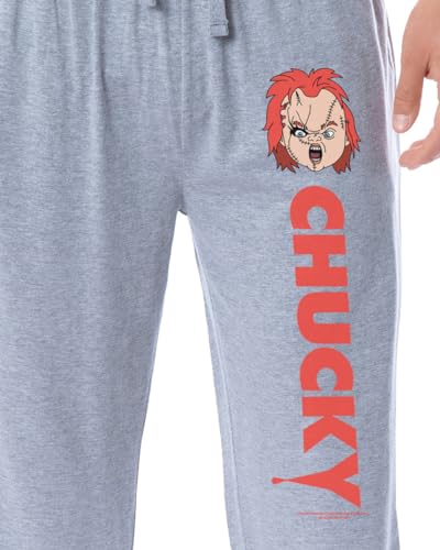 INTIMO Chucky Mens' Movie Film Dollhead Sleep Jogger Pajama Pants for Adults2