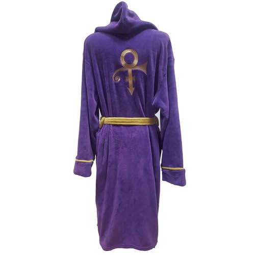 Albornoz Prince unisex talla L oficial con el diseño bordado Love Symbol