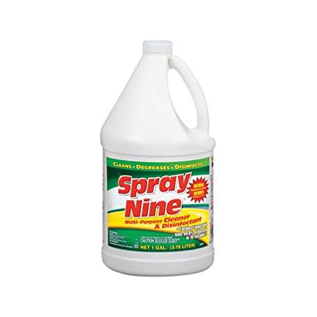 Spray Nine 26801 Heavy Duty Cleaner/Degreaser and Disinfectant - 1 Gallon, (Pack of 1)