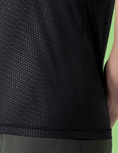 Image of Amazon Brand - Symbol Men's Active /Sports Tonal Printed T-Shirt | Round Neck | Regular Fit (Available in Plus Sizes)